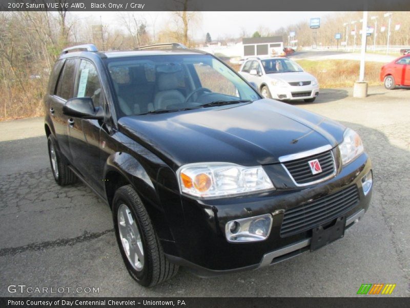Black Onyx / Gray 2007 Saturn VUE V6 AWD