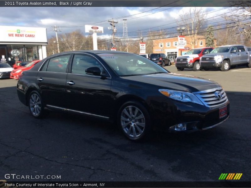 Black / Light Gray 2011 Toyota Avalon Limited