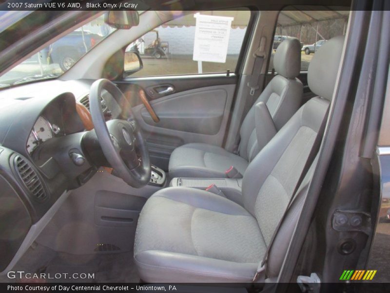 Black Onyx / Gray 2007 Saturn VUE V6 AWD