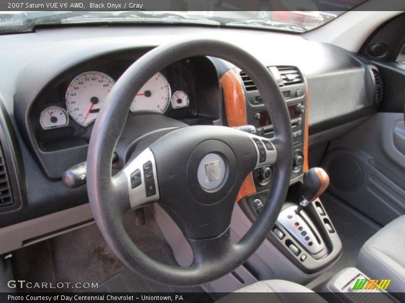 Black Onyx / Gray 2007 Saturn VUE V6 AWD