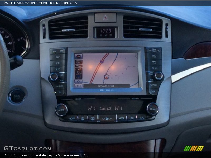 Black / Light Gray 2011 Toyota Avalon Limited