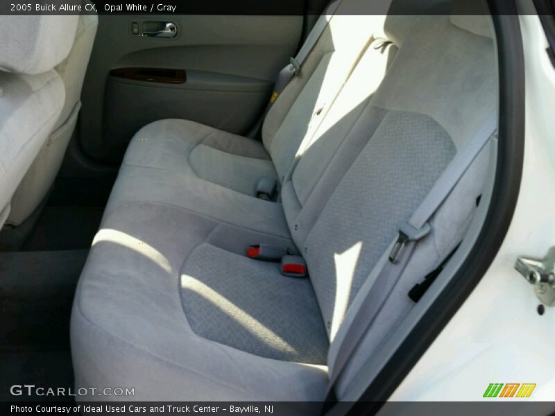 Rear Seat of 2005 Allure CX