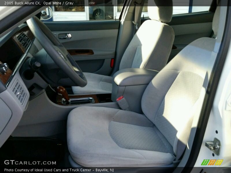 Front Seat of 2005 Allure CX