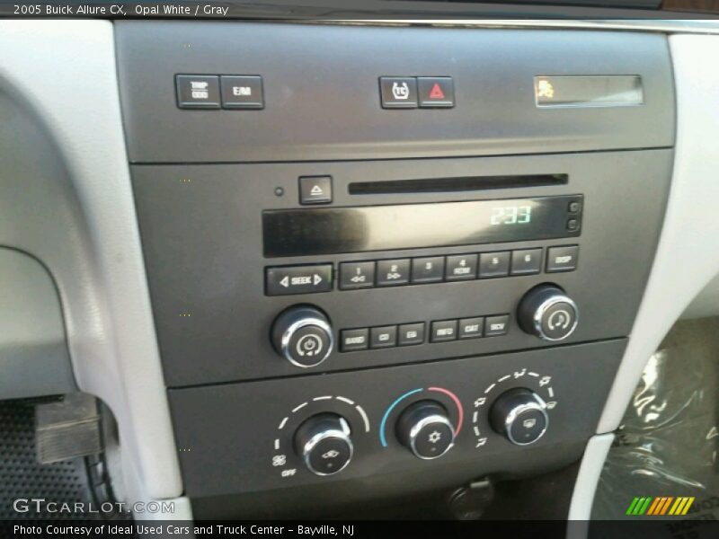 Controls of 2005 Allure CX