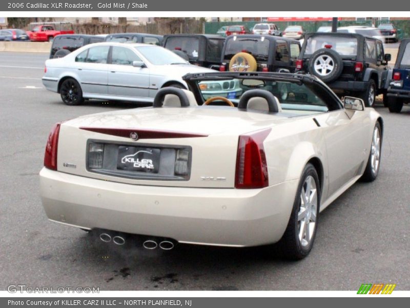 Gold Mist / Shale 2006 Cadillac XLR Roadster