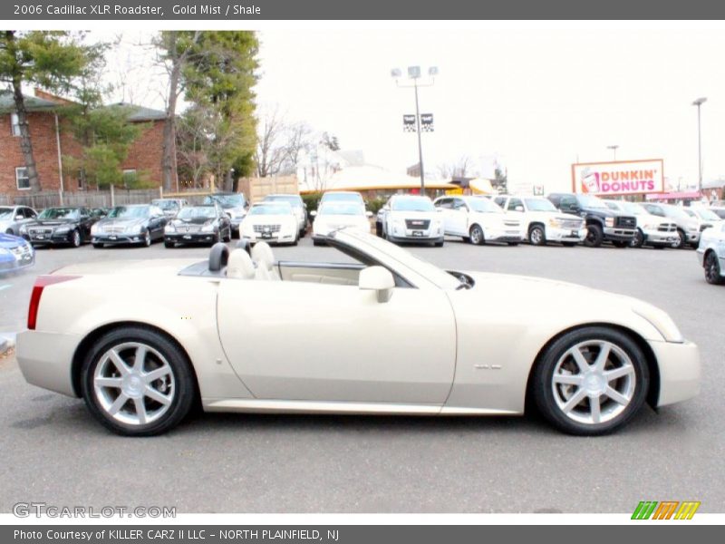 Gold Mist / Shale 2006 Cadillac XLR Roadster
