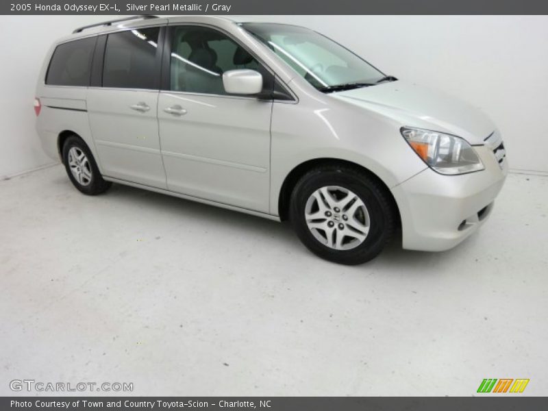 Silver Pearl Metallic / Gray 2005 Honda Odyssey EX-L
