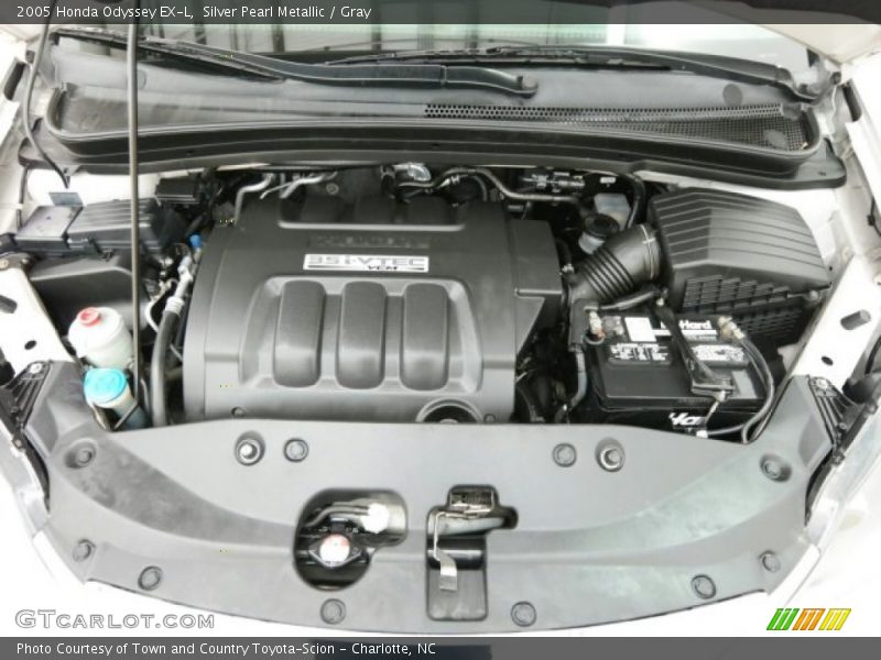 Silver Pearl Metallic / Gray 2005 Honda Odyssey EX-L