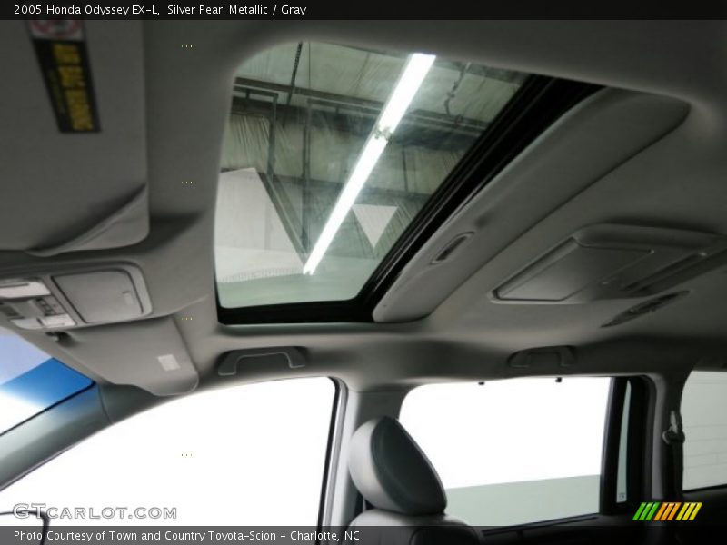 Silver Pearl Metallic / Gray 2005 Honda Odyssey EX-L