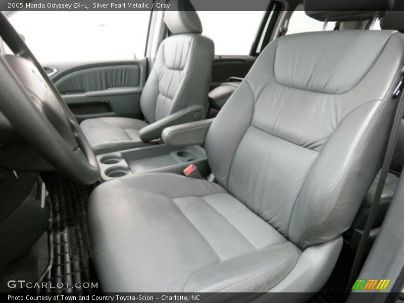 Silver Pearl Metallic / Gray 2005 Honda Odyssey EX-L