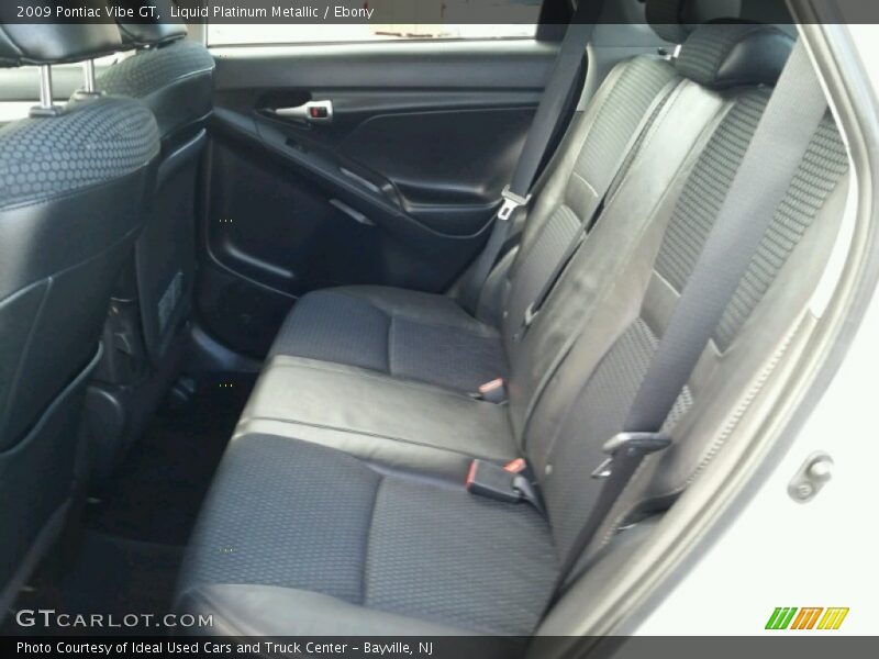 Liquid Platinum Metallic / Ebony 2009 Pontiac Vibe GT