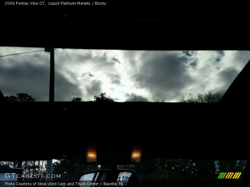 Liquid Platinum Metallic / Ebony 2009 Pontiac Vibe GT