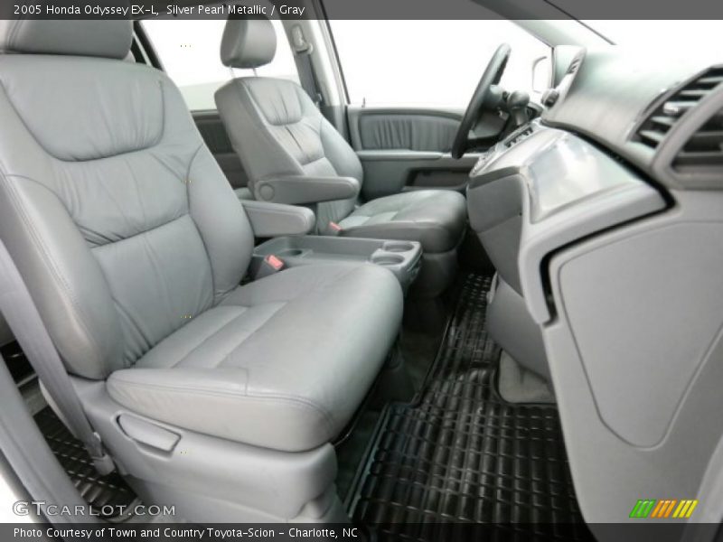 Silver Pearl Metallic / Gray 2005 Honda Odyssey EX-L
