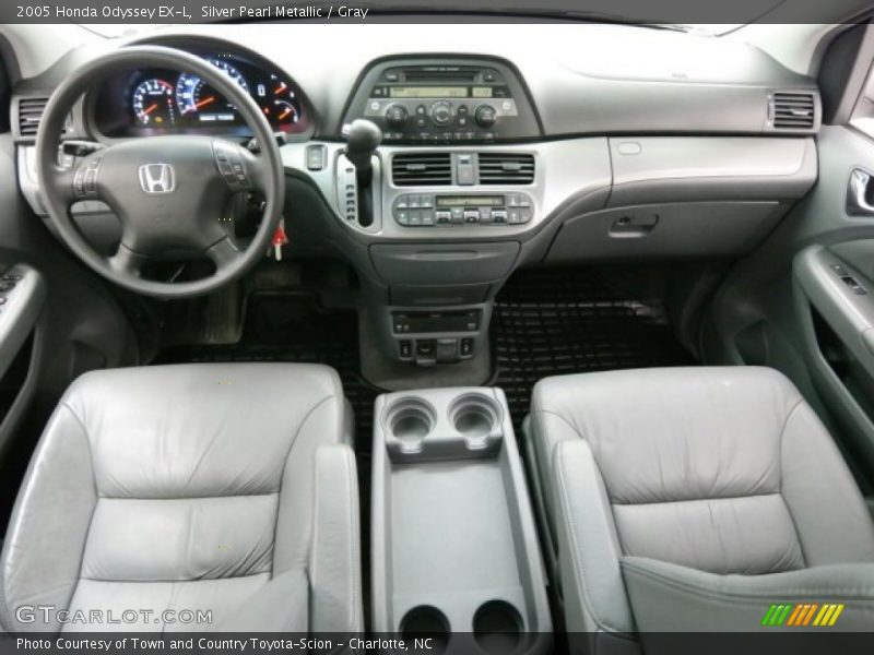 Silver Pearl Metallic / Gray 2005 Honda Odyssey EX-L