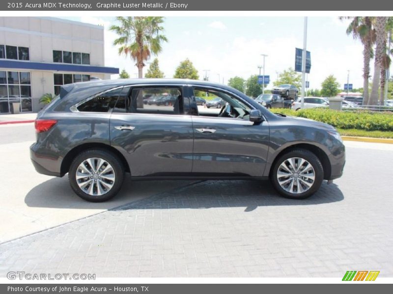 Graphite Luster Metallic / Ebony 2015 Acura MDX Technology