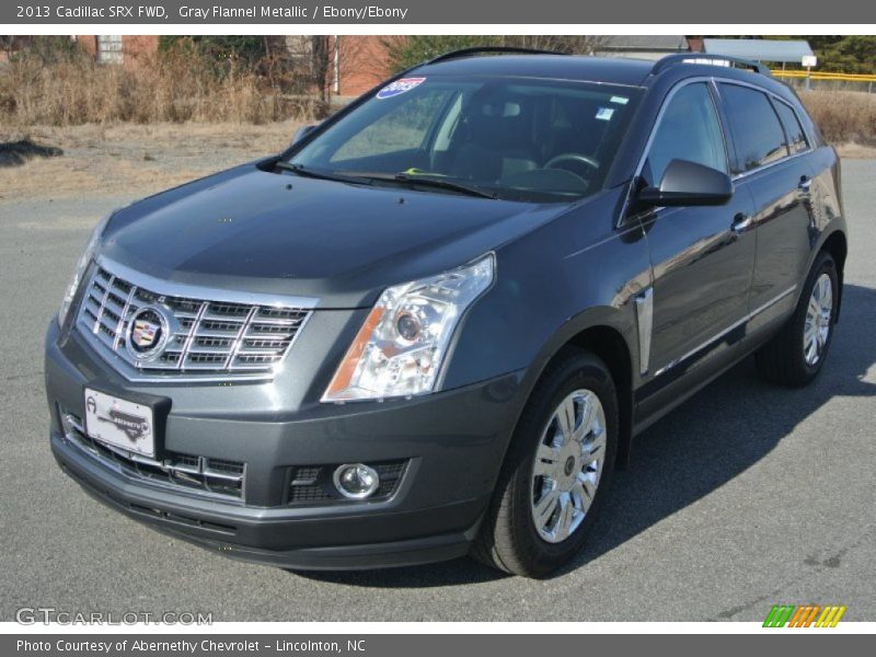 Gray Flannel Metallic / Ebony/Ebony 2013 Cadillac SRX FWD