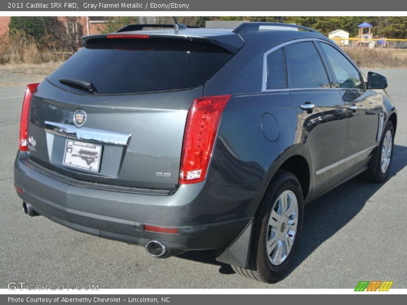 Gray Flannel Metallic / Ebony/Ebony 2013 Cadillac SRX FWD