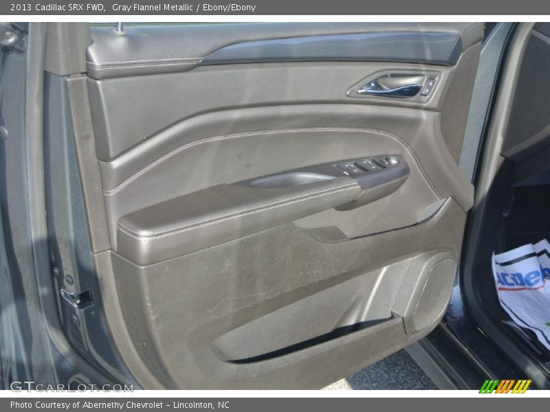 Gray Flannel Metallic / Ebony/Ebony 2013 Cadillac SRX FWD