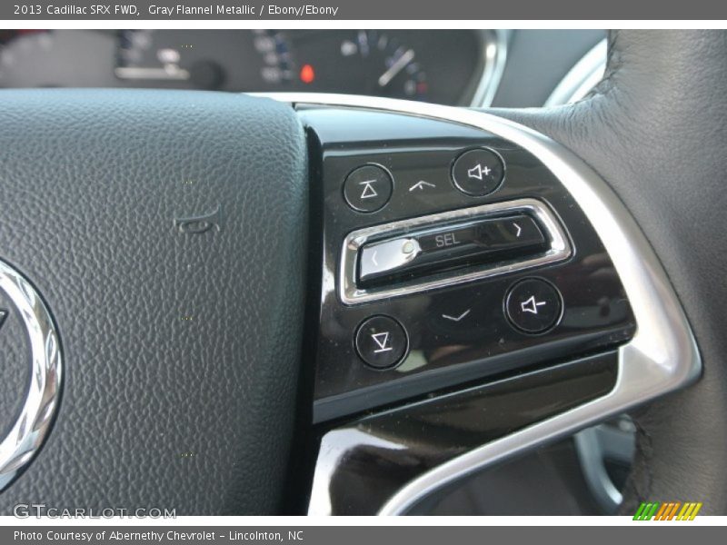 Gray Flannel Metallic / Ebony/Ebony 2013 Cadillac SRX FWD