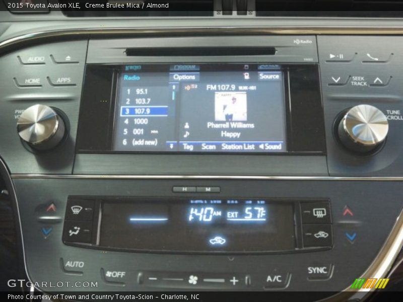 Creme Brulee Mica / Almond 2015 Toyota Avalon XLE