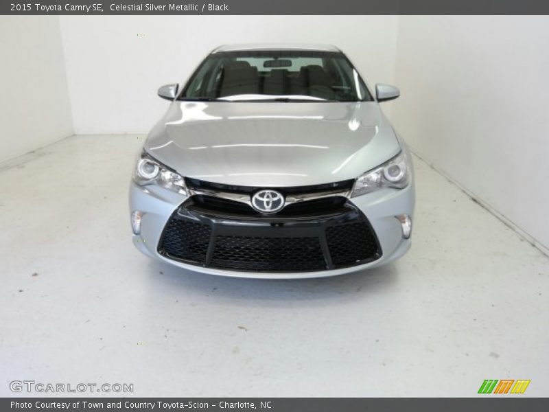 Celestial Silver Metallic / Black 2015 Toyota Camry SE