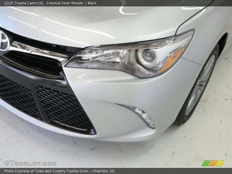 Celestial Silver Metallic / Black 2015 Toyota Camry SE