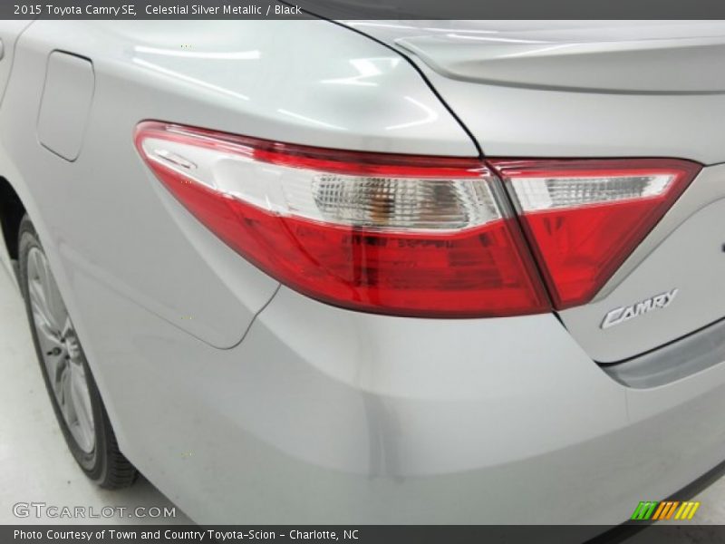 Celestial Silver Metallic / Black 2015 Toyota Camry SE