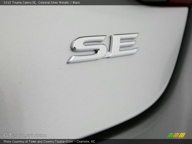 Celestial Silver Metallic / Black 2015 Toyota Camry SE