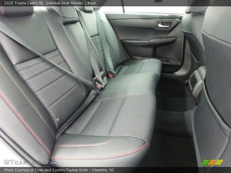 Celestial Silver Metallic / Black 2015 Toyota Camry SE