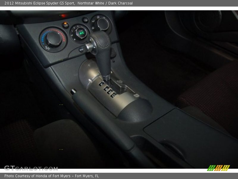 Northstar White / Dark Charcoal 2012 Mitsubishi Eclipse Spyder GS Sport