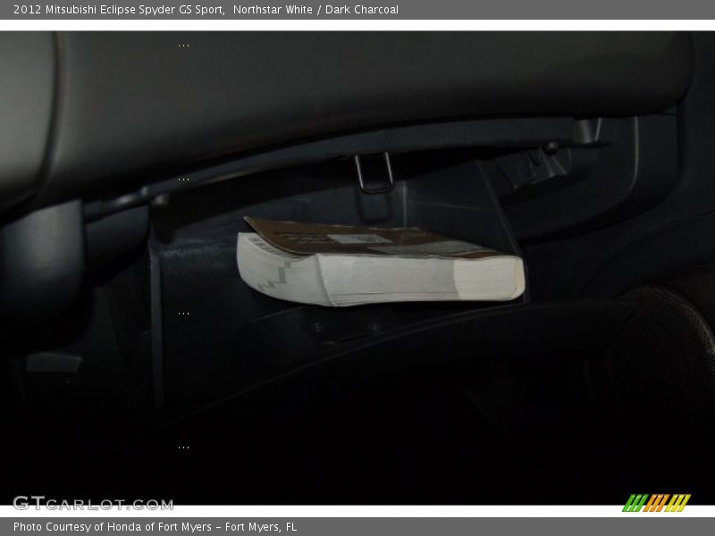 Northstar White / Dark Charcoal 2012 Mitsubishi Eclipse Spyder GS Sport