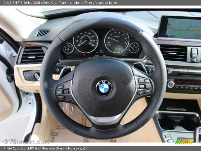  2015 3 Series 328i xDrive Gran Turismo Steering Wheel