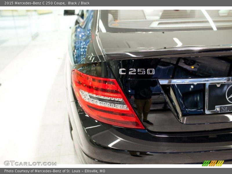 Black / Black 2015 Mercedes-Benz C 250 Coupe