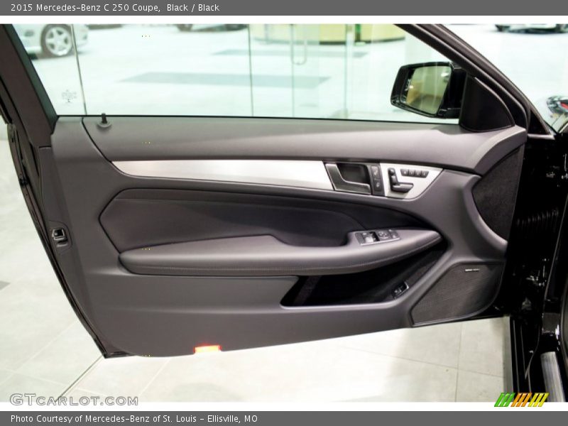 Black / Black 2015 Mercedes-Benz C 250 Coupe