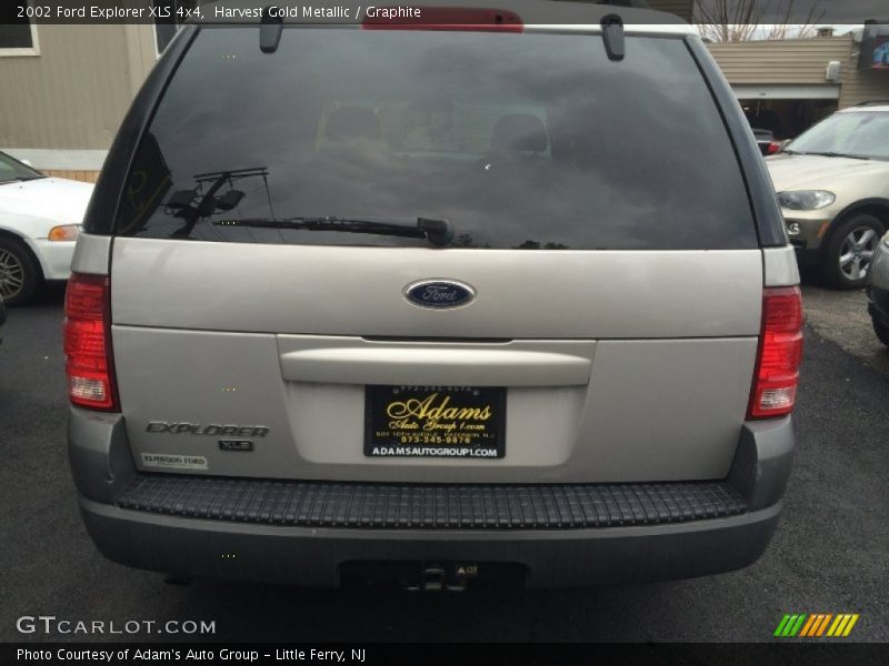 Harvest Gold Metallic / Graphite 2002 Ford Explorer XLS 4x4
