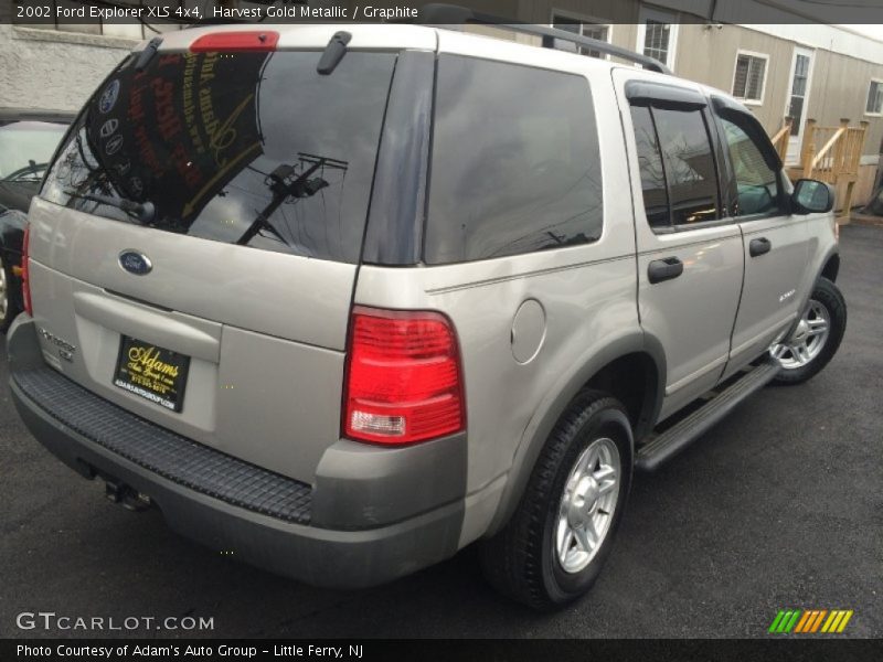 Harvest Gold Metallic / Graphite 2002 Ford Explorer XLS 4x4