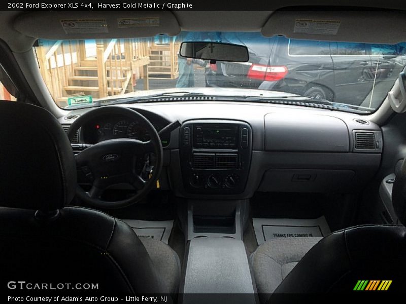 Harvest Gold Metallic / Graphite 2002 Ford Explorer XLS 4x4