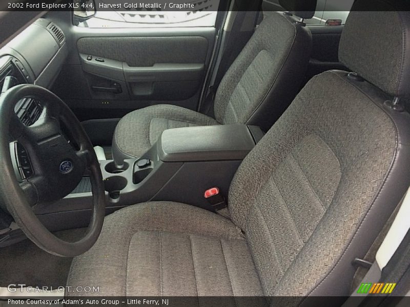 Harvest Gold Metallic / Graphite 2002 Ford Explorer XLS 4x4