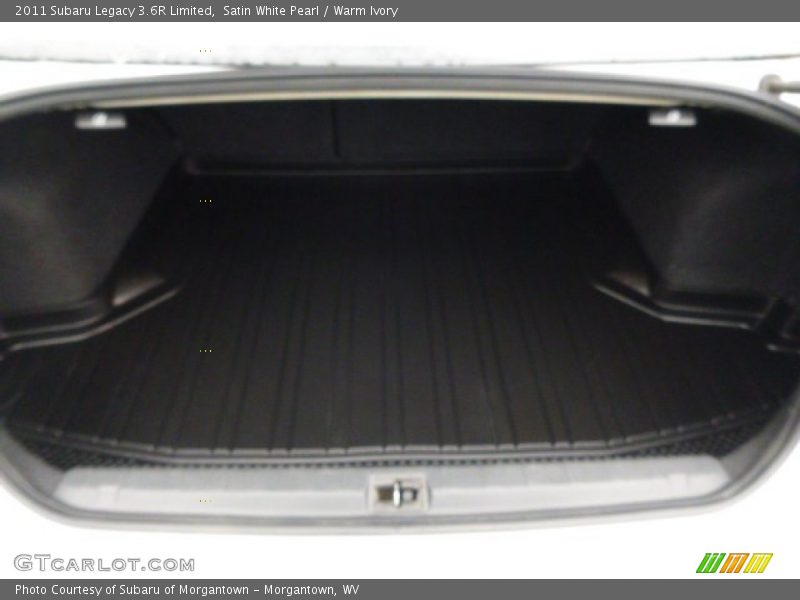 Satin White Pearl / Warm Ivory 2011 Subaru Legacy 3.6R Limited