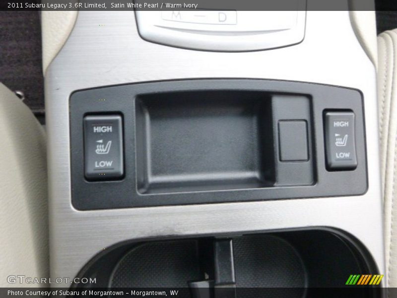 Satin White Pearl / Warm Ivory 2011 Subaru Legacy 3.6R Limited