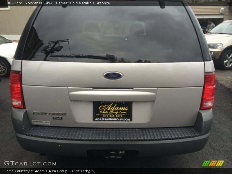 Harvest Gold Metallic / Graphite 2002 Ford Explorer XLS 4x4