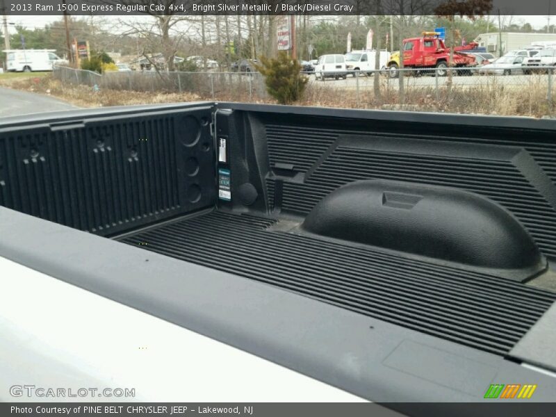 Bright Silver Metallic / Black/Diesel Gray 2013 Ram 1500 Express Regular Cab 4x4