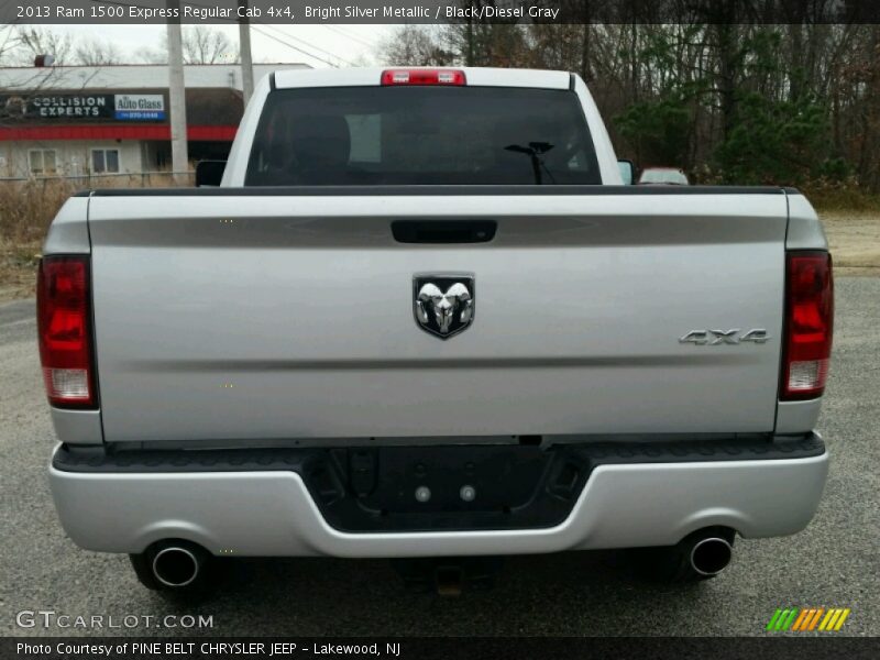 Bright Silver Metallic / Black/Diesel Gray 2013 Ram 1500 Express Regular Cab 4x4