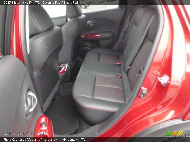 Cayenne Red / Black/Red 2015 Nissan Juke SV AWD