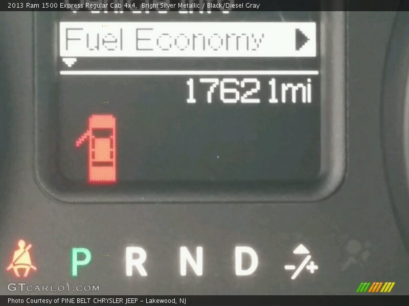 Bright Silver Metallic / Black/Diesel Gray 2013 Ram 1500 Express Regular Cab 4x4