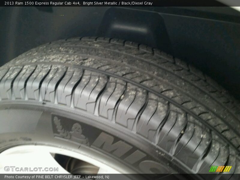 Bright Silver Metallic / Black/Diesel Gray 2013 Ram 1500 Express Regular Cab 4x4