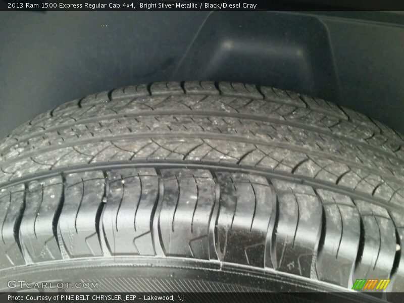 Bright Silver Metallic / Black/Diesel Gray 2013 Ram 1500 Express Regular Cab 4x4