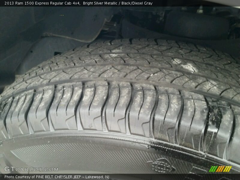 Bright Silver Metallic / Black/Diesel Gray 2013 Ram 1500 Express Regular Cab 4x4