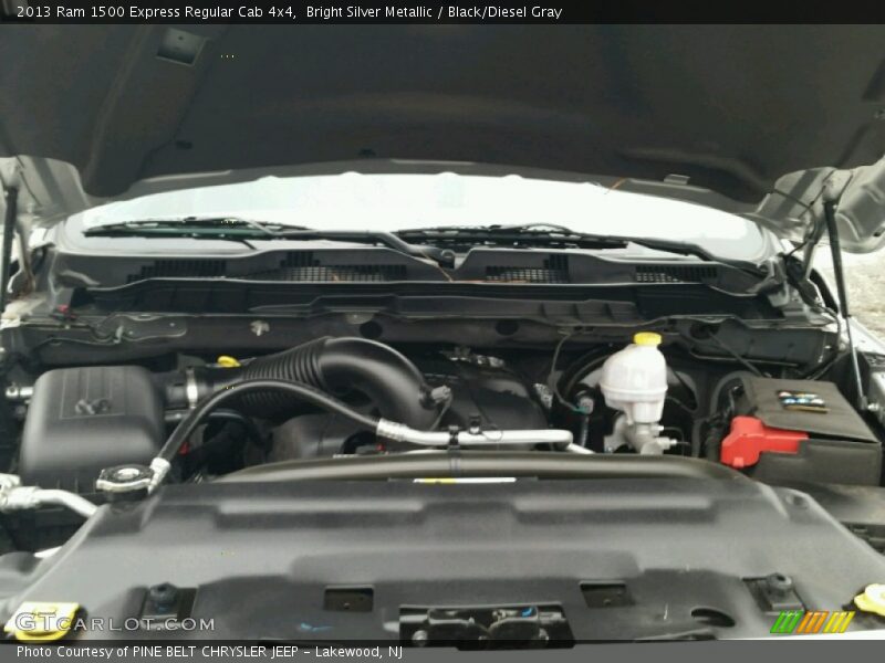 Bright Silver Metallic / Black/Diesel Gray 2013 Ram 1500 Express Regular Cab 4x4