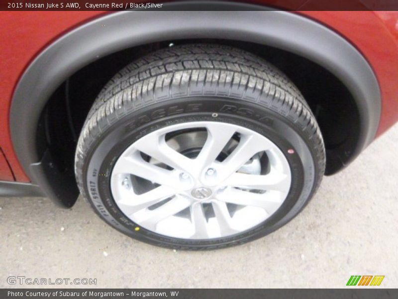 Cayenne Red / Black/Silver 2015 Nissan Juke S AWD